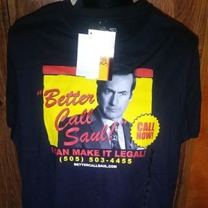 Better Call Saul T Shirt Sz M New with Tags